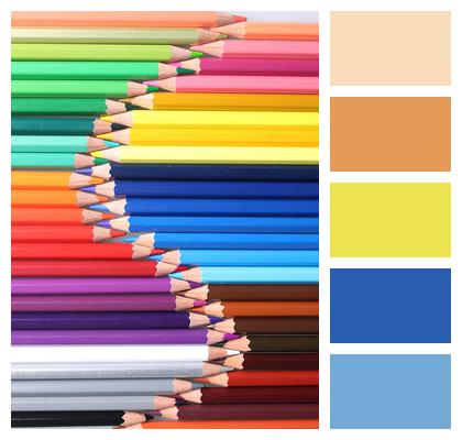 Color Color Lead Pencil Image
